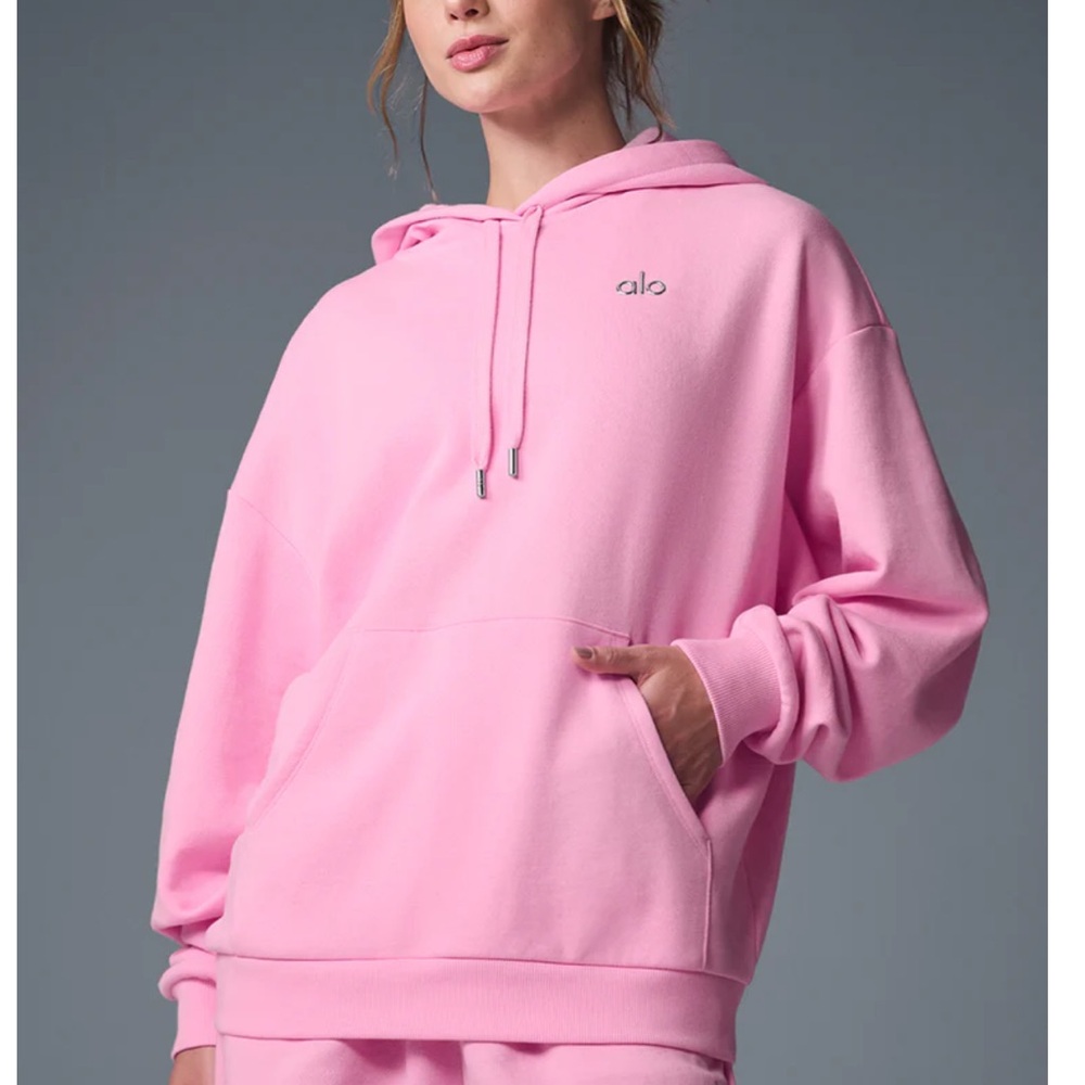 Sweet Pink Alo Accolade Hoodie